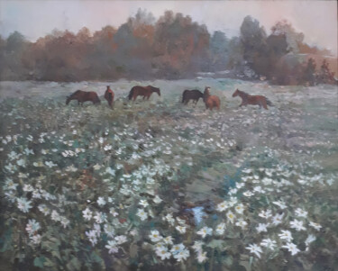 "Whispers of Summer…" başlıklı Tablo Anton Soldatov tarafından, Orijinal sanat, Akrilik