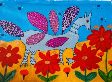 Licorne à six ailes