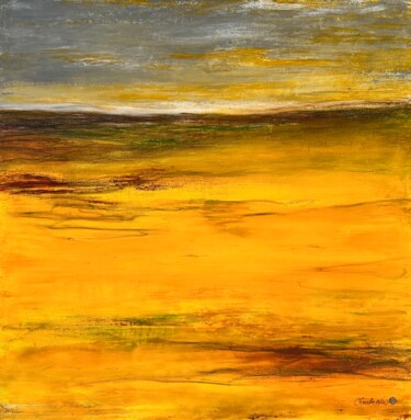 Douceur d'été 绘画 标题为“Douceur d'été” 由Irina Ivancov (Chouette Nia), 原创艺术品, 丙烯 安装在木质担架架上