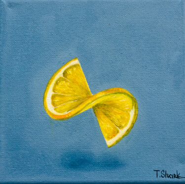 제목이 "Lemon #8"인 미술작품 Tanya Shark로, 원작, 기름