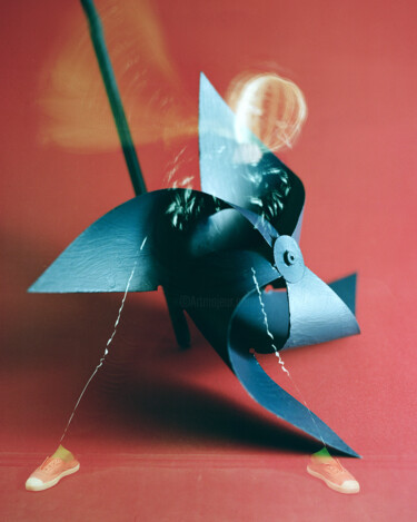 Fotografie getiteld "Need some wind" door Tania Serket, Origineel Kunstwerk, Film fotografie
