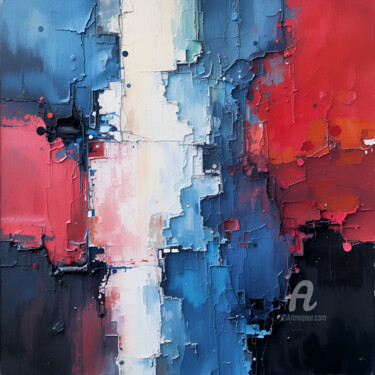 数字艺术 标题为“Abstract #09” 由Skullvers3, 原创艺术品, 数字油画