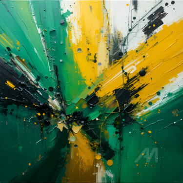 数字艺术 标题为“Abstract #12” 由Skullvers3, 原创艺术品, 数字油画