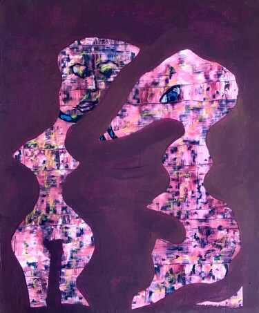 Kutsal Yaratıklar Pittura intitolato "Kutsal Yaratıklar" da Ahmet Öcal, Opera d'arte originale, Acrilico