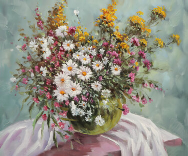 Celebration of Nature's Palette Pittura intitolato "Celebration of Natu…" da Anton Soldatov, Opera d'arte originale, Olio