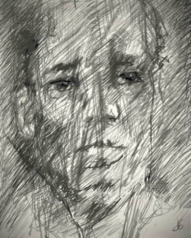 Digitale Kunst getiteld "Z 7" door J. Gambande, Origineel Kunstwerk, Digitaal Schilderwerk