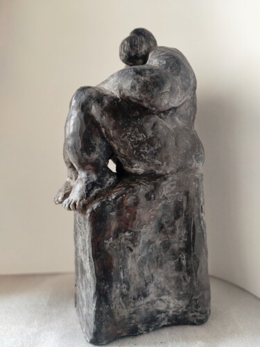 Scultura intitolato "Creatura" da Paolo Righi, Opera d'arte originale, Argilla