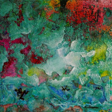 Pintura intitulada "Tellement" por Jean-Pierre Etienne, Obras de arte originais, Acrílico Montado em Armação em madeira