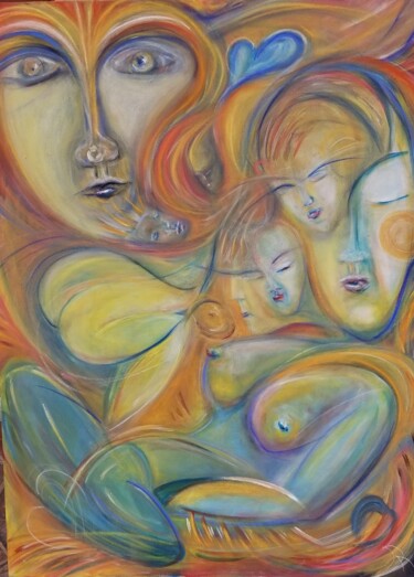 제목이 "Love"인 미술작품 Doris Carstens로, 원작, 파스텔