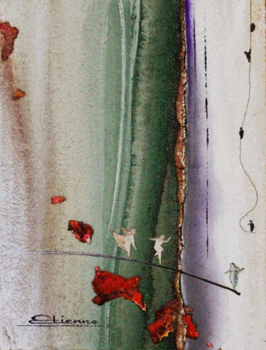 "humeur" başlıklı Tablo Jean-Pierre Etienne tarafından, Orijinal sanat, Akrilik Ahşap Sedye çerçevesi üzerine monte edilmiş