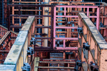 Photography titled "abstract metal" by Stefan Thelemann, Original Artwork, Digital Photography