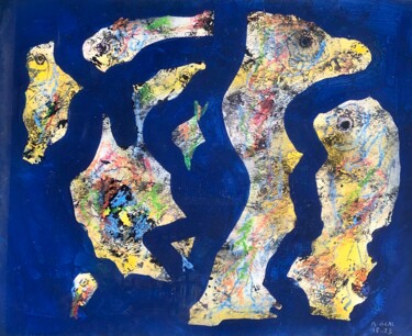 "Yargı" başlıklı Tablo Ahmet Öcal tarafından, Orijinal sanat, Akrilik