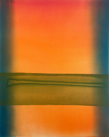 Painting titled "I Wish It Would Be…" by Evgenia Makarova, Original Artwork, Acrylic Mounted on Wood Stretcher frame