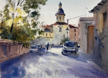 Morning Stillness in Valencia "Morning Stillness i…" başlıklı Tablo Eugenia Gorbacheva tarafından, Orijinal sanat, Suluboya