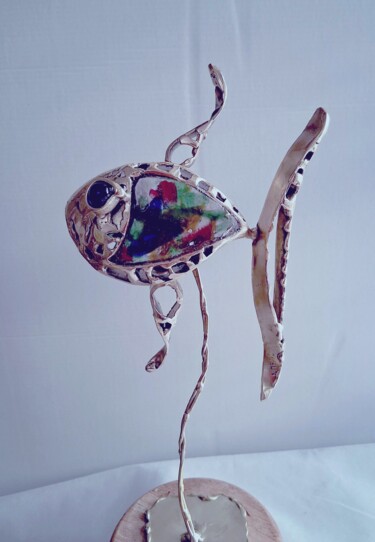 "Poisson de RAPA - 36" başlıklı Heykel Gilbert Liblin tarafından, Orijinal sanat, Metaller