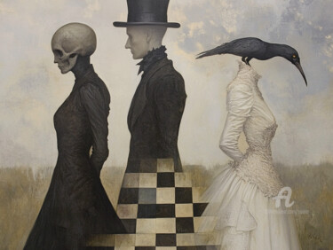All Three Were Lost, But Only One Was Buried Arts numériques intitulée "All Three Were Lost…" par Suima, Œuvre d'art originale, Image générée par l'IA