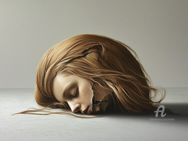 Made of Lies, Loved All the Same Digital Arts titled "Made of Lies, Loved…" by Suima, Original Artwork, AI generated image