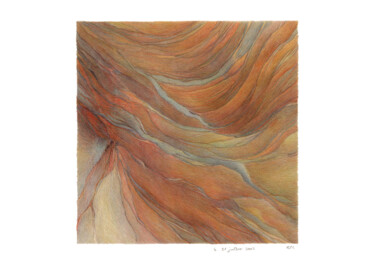 Σχέδιο με τίτλο "dessins 25x25 #58" από Marie-Pascale Corcuff, Αυθεντικά έργα τέχνης, Μολύβι