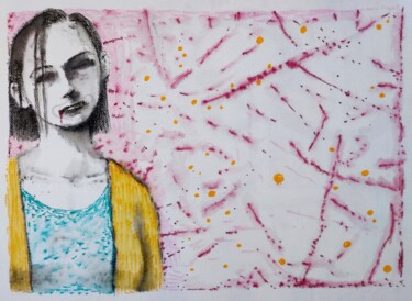 「Studies for potenti…」というタイトルの絵画 Milto Siderisによって, オリジナルのアートワーク, 水彩画