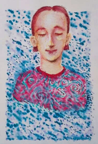「Studies for potenti…」というタイトルの絵画 Milto Siderisによって, オリジナルのアートワーク, 水彩画
