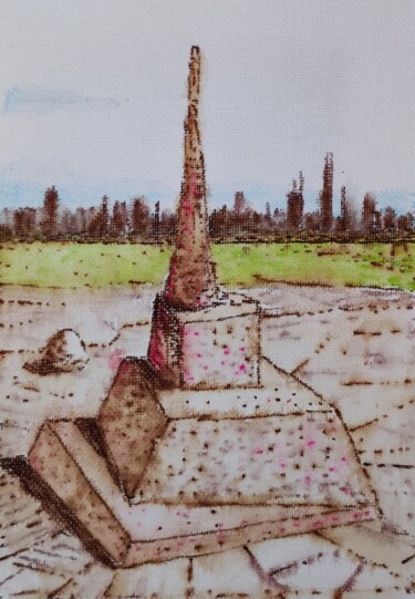 「Studies for potenti…」というタイトルの絵画 Milto Siderisによって, オリジナルのアートワーク, 水彩画