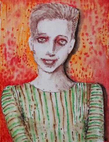 「Studies for potenti…」というタイトルの絵画 Milto Siderisによって, オリジナルのアートワーク, 水彩画