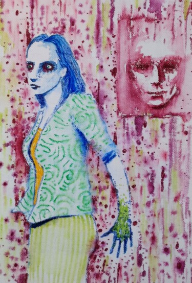 「Studies for potenti…」というタイトルの絵画 Milto Siderisによって, オリジナルのアートワーク, 水彩画