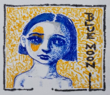 「Studies for potenti…」というタイトルの絵画 Milto Siderisによって, オリジナルのアートワーク, 水彩画
