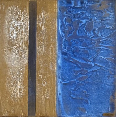 "Streams of Contrast" başlıklı Tablo Lusi Manukyan tarafından, Orijinal sanat, Akrilik