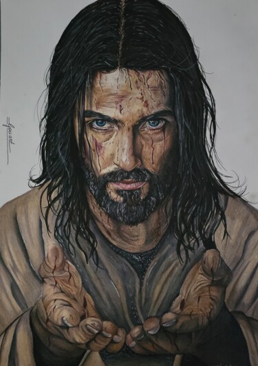 Dessin intitulée "" Come to me "" par Stefanie Kirchler (YouArt.by.Steffi), Œuvre d'art originale, Pastel