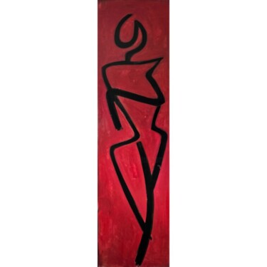 Peinture intitulée "She 1" par Mariusz Makula, Œuvre d'art originale, Huile