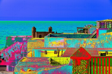 Fotografie mit dem Titel "Les tourelles de la…" von Christian Christian Goetghebeur, Original-Kunstwerk, Digitale Fotografie…