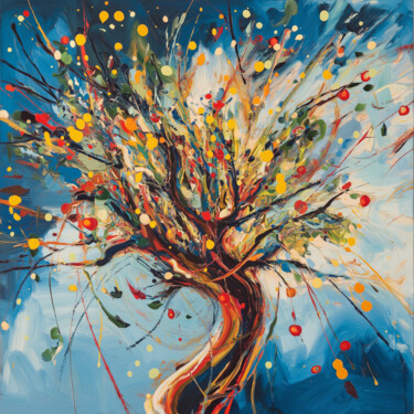 The tree of Life 数字艺术 标题为“The tree of Life” 由Natalia Sergeeva, 原创艺术品, AI生成的图像