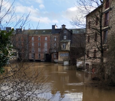 Photography titled "Moulin de Rennes" by Richard Gillet, Original Artwork, Digital Photography