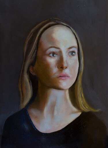 Painting titled "Suddenly" by Federico Rizzo, Original Artwork, Oil