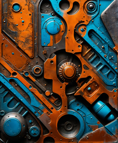 Digital Arts titled "ARK Rhender Sygma 02" by Daniel Arrhakis, Original Artwork, Digital Collage