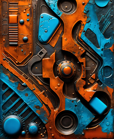 Digital Arts titled "Rhender Sygma ARK 01" by Daniel Arrhakis, Original Artwork, Digital Collage