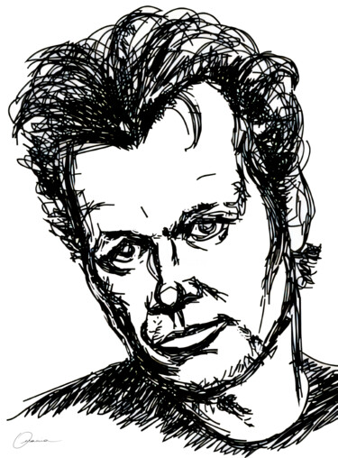 제목이 "John Mellencamp Mus…"인 디지털 아트 Ouraniart로, 원작, 디지털 페인팅