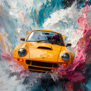 Speed Through Color "Speed Through Color" başlıklı Dijital Sanat Tasha Ali tarafından, Orijinal sanat, Dijital Resim