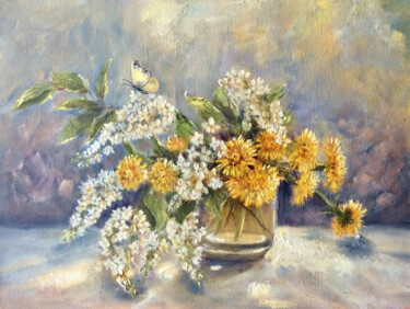 Spring Reverie "Spring Reverie" başlıklı Tablo Sultan Aubekerov tarafından, Orijinal sanat, Petrol