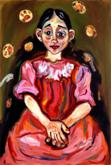 数字艺术 标题为“03-Chaim Soutine In…” 由Teresa Casas, 原创艺术品, AI生成的图像