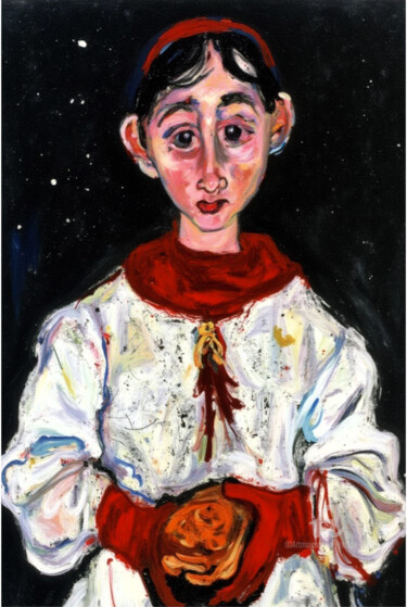 Digital Arts titled "07-Chaim Soutine In…" by Teresa Casas, Original Artwork, AI generated image