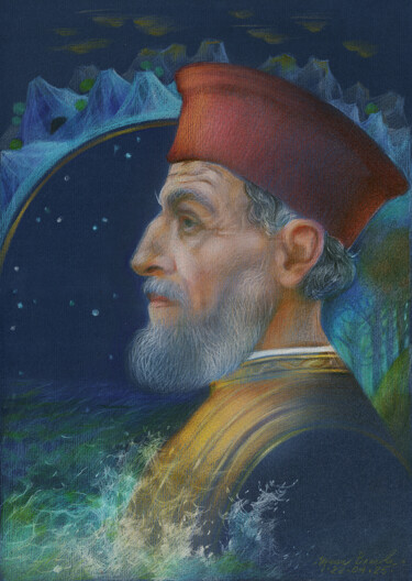 Σχέδιο με τίτλο "The Tempest by Shak…" από Irene Vlassova, Αυθεντικά έργα τέχνης, Μολύβι