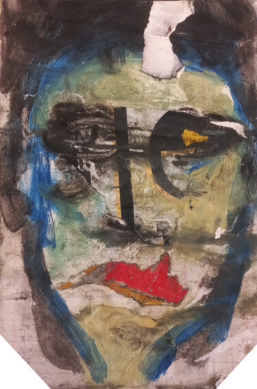 Pittura intitolato "deep inside" da Alexandre Rola, Opera d'arte originale, Acrilico
