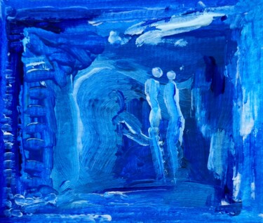 "She's always in my…" başlıklı Tablo Milto Sideris tarafından, Orijinal sanat, Akrilik