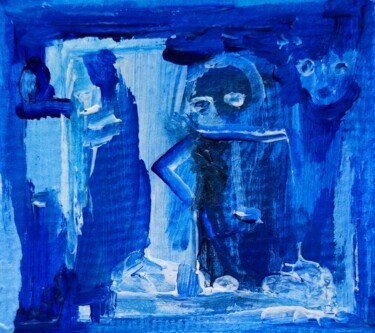 Peinture intitulée "Behind every little…" par Milto Sideris, Œuvre d'art originale, Acrylique