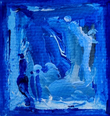 Painting titled "Papa don't take no…" by Milto Sideris, Original Artwork, Acrylic