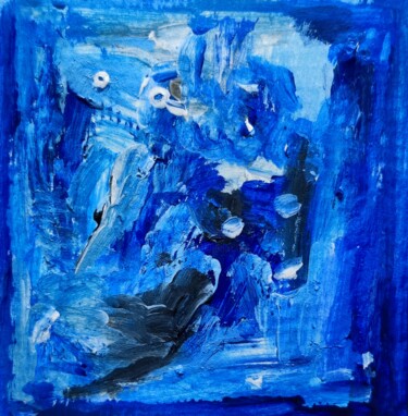 Peinture intitulée "Ebony and Ivory" par Milto Sideris, Œuvre d'art originale, Acrylique