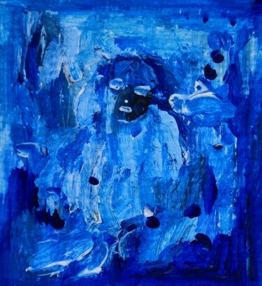 Peinture intitulée "Sad DJ" par Milto Sideris, Œuvre d'art originale, Acrylique