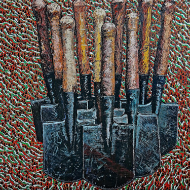 "Whenever I Try to D…" başlıklı Tablo Anton Terziev tarafından, Orijinal sanat, Petrol Ahşap Sedye çerçevesi üzerine monte e…